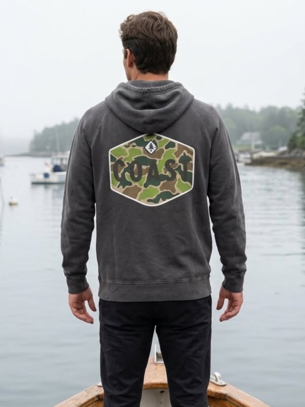 Coast grey hoodie